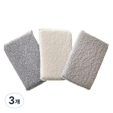 Modern House 易起泡粗糙表面菜瓜布, 3個, 3入