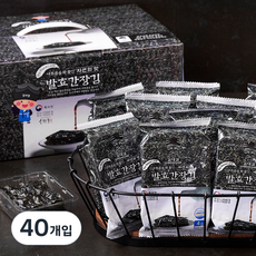 김대감 발효간장 도시락김 선물세트, 4g, 40개입