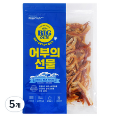 바다푸드 바베큐 조미오징어, 5개, 150g