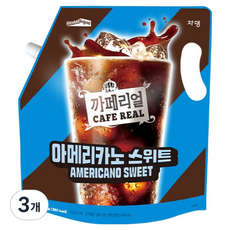 CAFE REAL 甜味美式咖啡, 3個, 1.5L