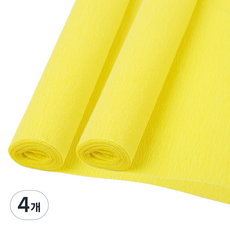 마다꾸미 주름 구김지 11 형광옐로우, 50 x 250 cm, 4개