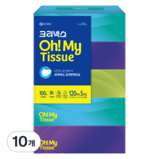 Kleenex 舒潔 Oh My Tissue 抽取式面紙 2層, 120入, 10個