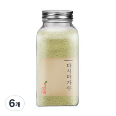 허브나래 조미료 국내산 다시마 가루 분말, 90g, 6개