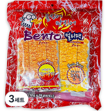 벤토 불징어 맛징어 멀티팩 스위트 앤 스파이시 7p + 갈랙 앤 스파이시 7p, 3세트