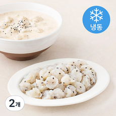 조이풀메이드 흑임자 감자 옹심이 (냉동), 500g, 2개