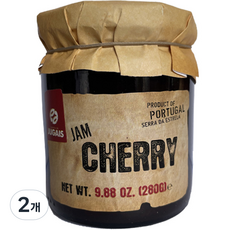 주가이스 체리 잼, 280g, 2개