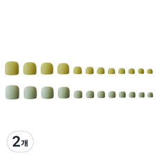 腳指美甲貼片 24片入, PT429, 2包