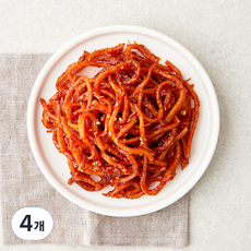 정미경키친 매콤 진미채 무침, 120g, 4개