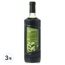 네이쳐티 제주녹차시럽, 3개, 1L