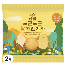 에코맘의산골이유식 산골쌀쿠키, 쌀계란, 40g, 2개