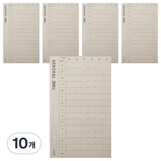 鬥星紙業 甘蔗便條紙 08 Time, 米色, 10個, 60張