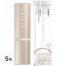 쿤달 아쿠아세라 링클 스틱 멀티밤, 12g, 5개