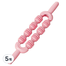 Diyura 全身按摩滾輪棒, 粉紅色, 5個