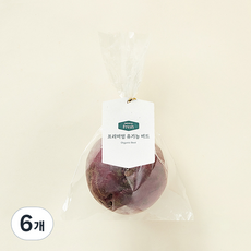 프리미엄 유기농 비트, 300g, 6개