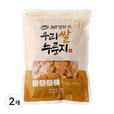 365天舒適 韓國米鍋巴, 800g, 2個