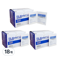 에프에이 알콜 스왑, 100개입, 18개