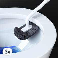 Careving 馬桶清潔刷, 灰色, 3個