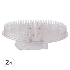 앨리스홈 마사지기 바디 페이스 괄사, 화이트, 2개