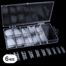 카카스 다이아몬드 네일팁, 6세트