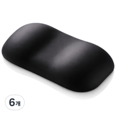 픽스몰 실리콘 마우스 손목 받침대, 블랙, 6개