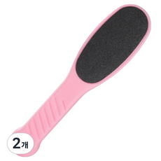 LADELLY 簡約足部去角質器 粉紅色, 2個, 1入, 150g