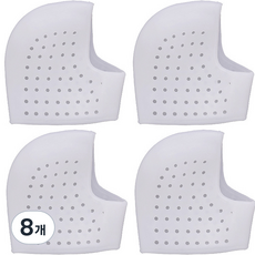 리앤베르 뒷꿈치 보습 패드 화이트 L, 1개입, 8개