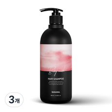 Bananal 嬰兒麝香香薰洗髮精, 500ml, 3個