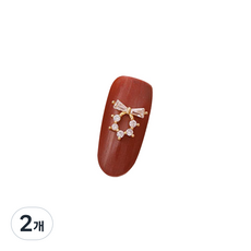 Juang Objet Cavinu 美甲飾品 22 W7-228, 混合色, 2個