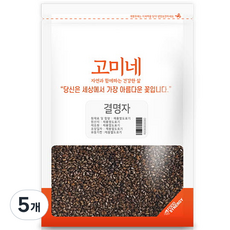 고미네 결명자, 5개, 600g, 1개입