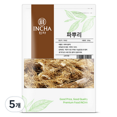 인차 파뿌리 차, 200g, 5개