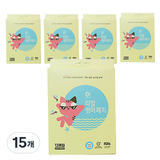 한셀 리얼 썸머 패치, 15개, 12개입