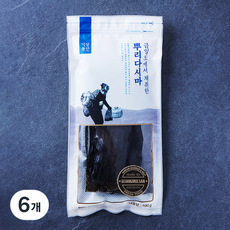 기장물산 금일도에서 채취한 뿌리다시마, 100g, 6개