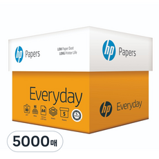 HP 복사용지 80g, A4, 5000매