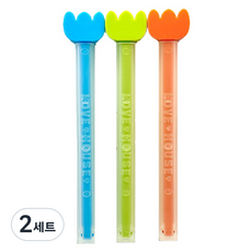 원라이프 튤립 파워클립 3p, 혼합색상, 2세트