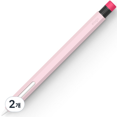 엘라고 애플펜슬 2세대 프로 실리콘 케이스, 러블리 핑크, 2개