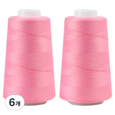 Sewing by Hand 40支2股縫紉線, 6個, 04 粉紅色