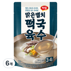 Harim The美食家 清澈鯷魚年糕湯高湯, 100g, 6個
