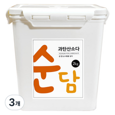 순담 과탄산소다, 2kg, 3개
