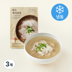 경복궁 맑은돼지곰탕 (냉동), 600g, 3개