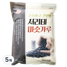 햇살나래 서리태 미숫가루, 800g, 5개