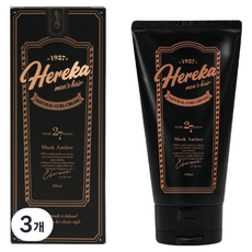 Hereka 自然捲翹造型乳 琥珀麝香, 150ml, 3個