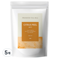 유리아 국내산 귤피차 삼각티백, 5개, 30개입, 1.2g