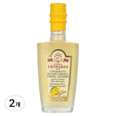 LEONARDI 檸檬生薑白巴薩米克醋, 2個, 250ml