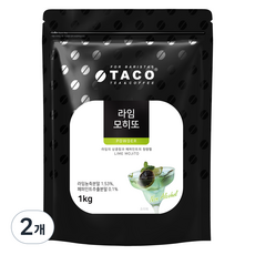 TACO 萊姆莫希托粉, 1kg, 1入, 2個