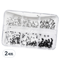 Funny nail 復古飾品6件組 KN-P1109, 2套, 混色