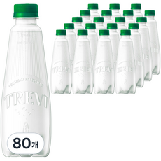 트레비 ECO 탄산수 플레인 무라벨, 350ml, 80개