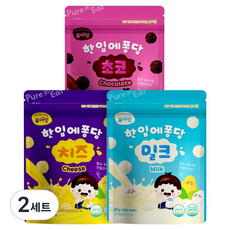 퓨어잇 한입에 퐁당 25g x 3종 세트, 혼합맛(밀크/치즈/초코), 2세트