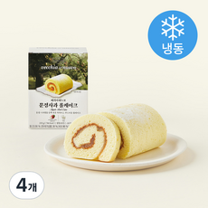 베키아에누보 문경사과 롤케이크 (냉동), 250g, 4개