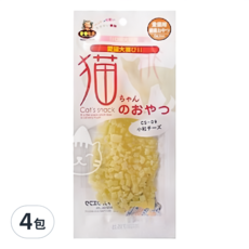 MU 貓 營養起司粒 15g x 4包 - 日本進口，貓咪最愛，酥脆美味，營養豐富，獨立包裝, 起司