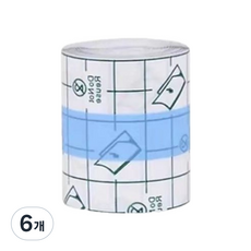 데일리픽 잘라쓰는 아쿠아 롤 방수밴드, 6개
